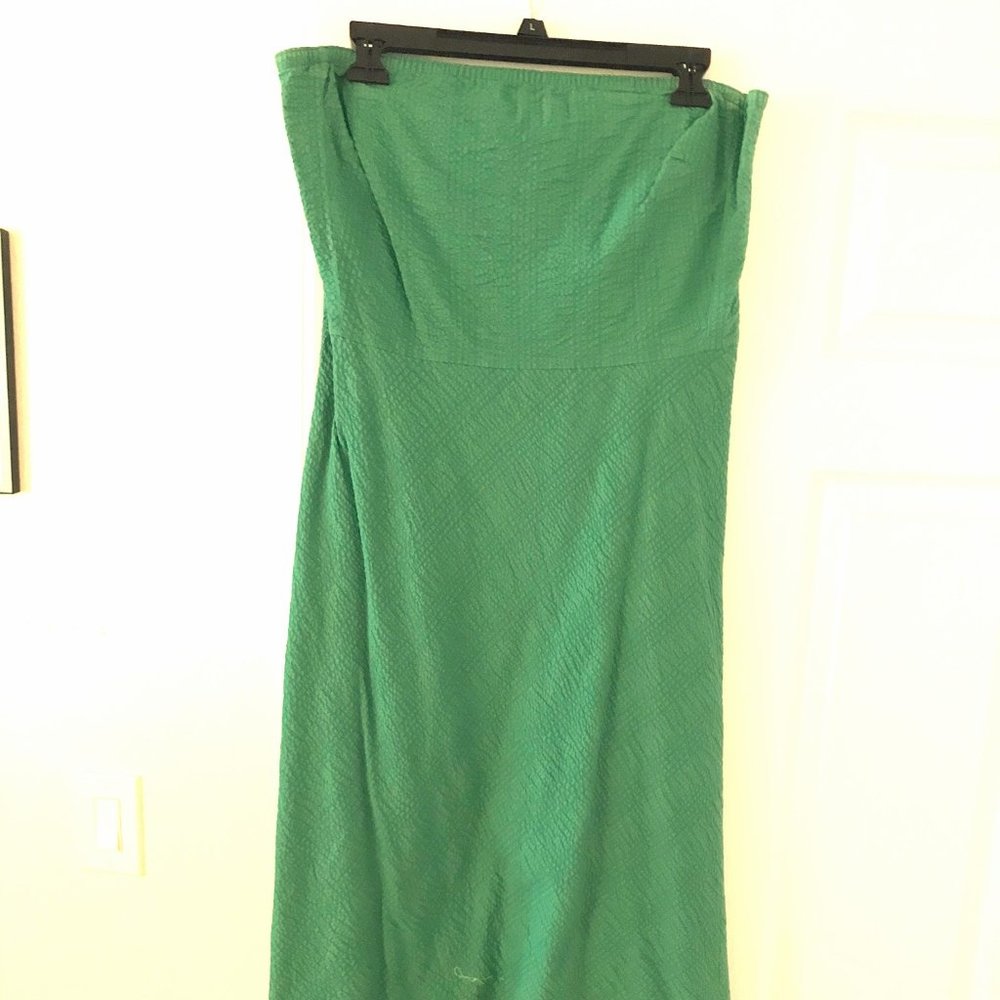 J. Crew Green Dress